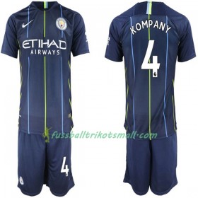 Fußballtrikots Manchester City Kompany 4 Kinder 2018-2019 Kurzarm Auswärts-trikot kaufen